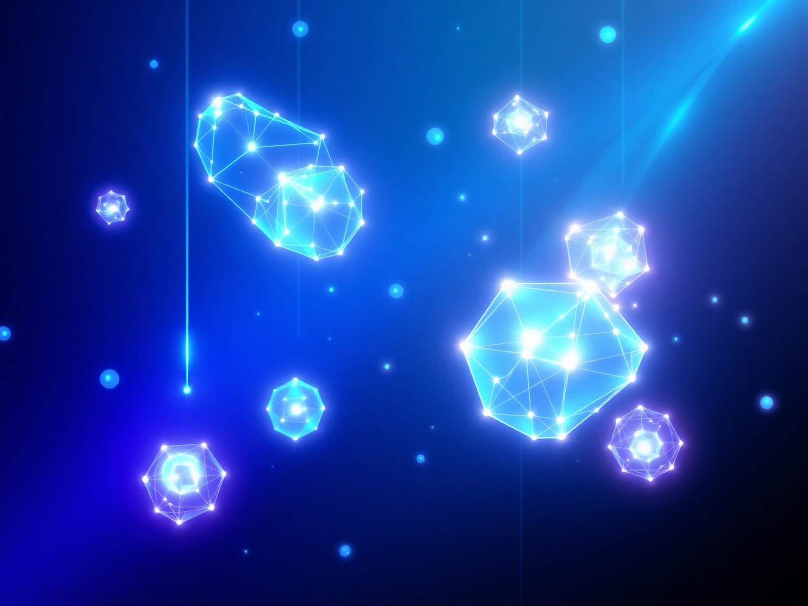 Abstract visualization of distributed systems and neural nodes